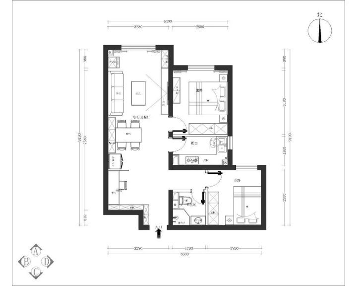80㎡的兩室一廳怎么設(shè)計(jì)？不如看看這兩套徐建平的作品！
