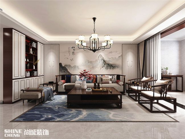 現(xiàn)代風格裝修樣板房_新中式躍式房裝修樣板_兒童房裝修樣板