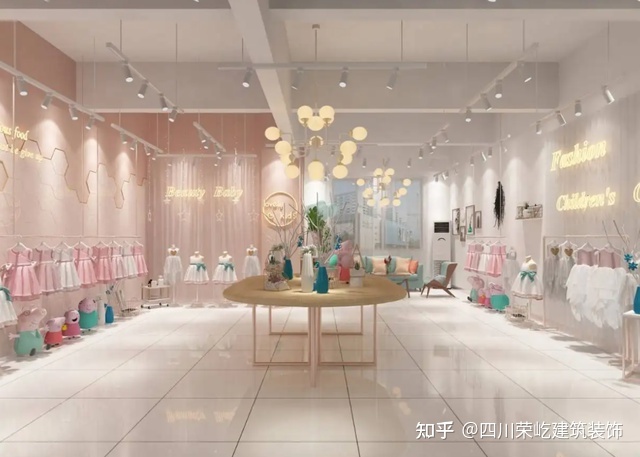 成都童裝店裝修設(shè)計(jì)這樣做，生意不愁！