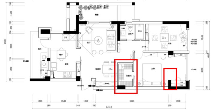 全屋定制案例|爆改85㎡小兩居，大臥室、衣帽間、和室都有了！