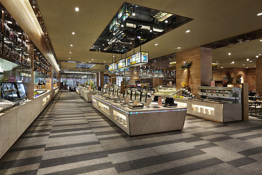 鄭州自助餐廳裝修-精致的自助餐廳設(shè)計風格